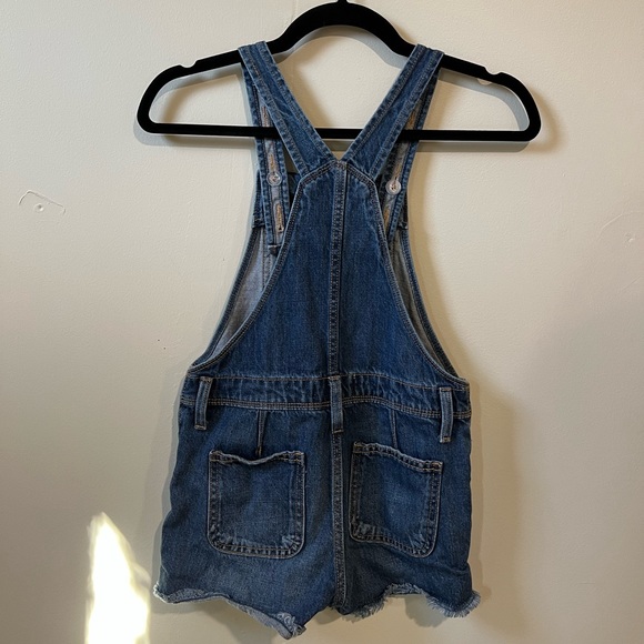 Girls Denim overalls - Picture 2 of 4